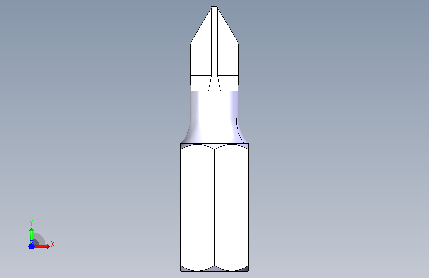 A0011571-托瑞克斯UC十字批头 正面视图