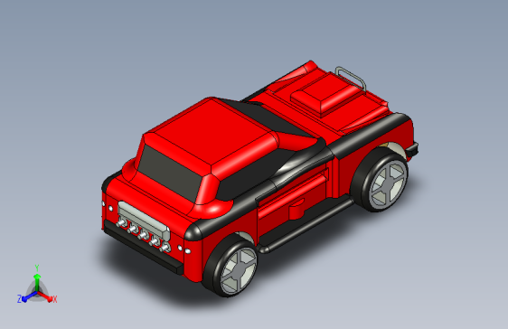 A0011581-红色汽车