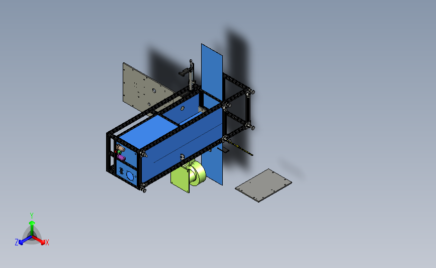 插针机3D图纸