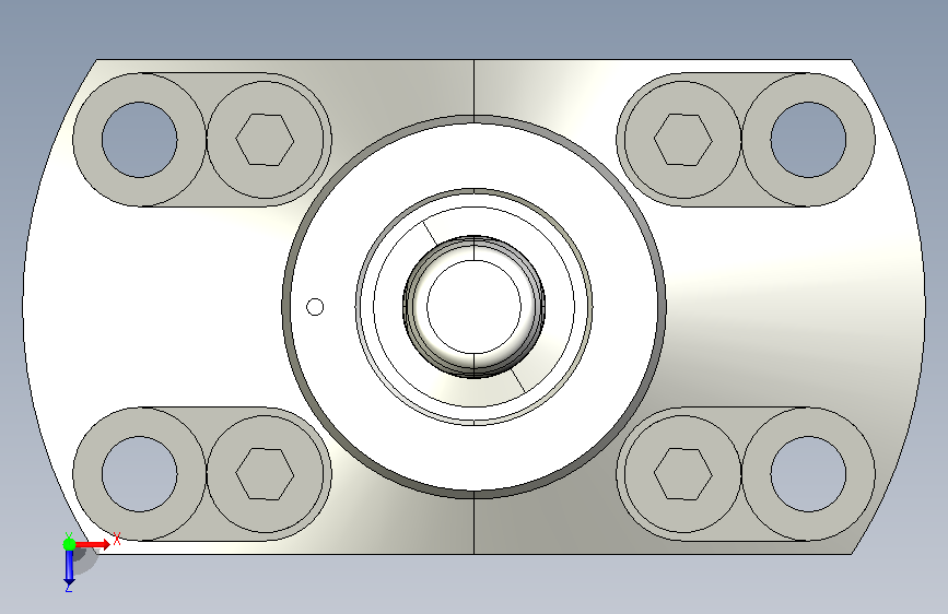 CGH01-09F.STEP_CGH01-09F . 俯视图