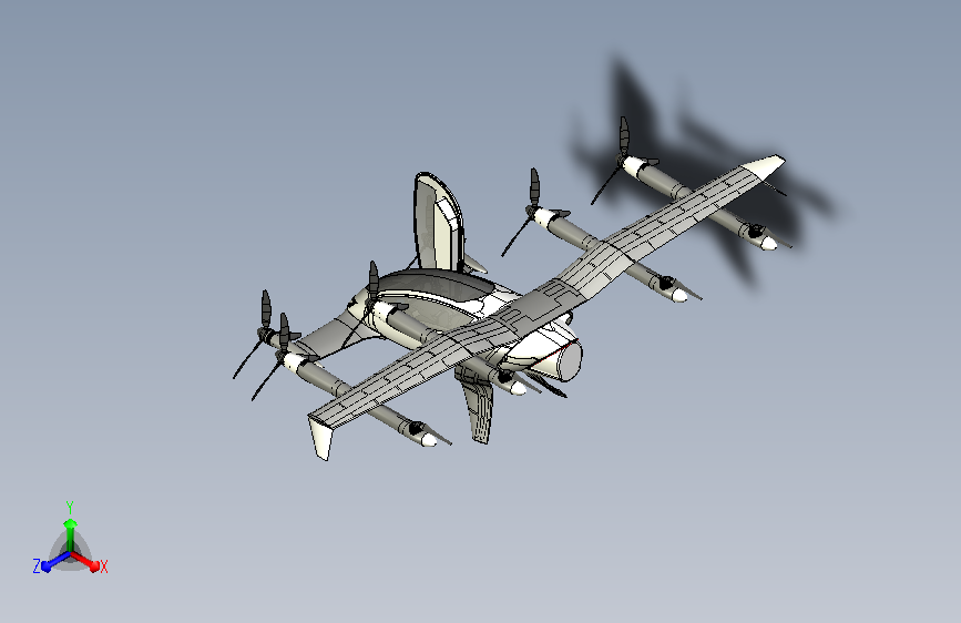 分布式电驱垂直起降飞行器（eVTOL）  1901764