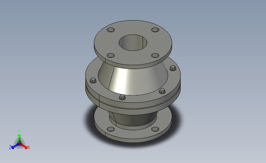 RGZW-1型管道阻火器[DN65].step