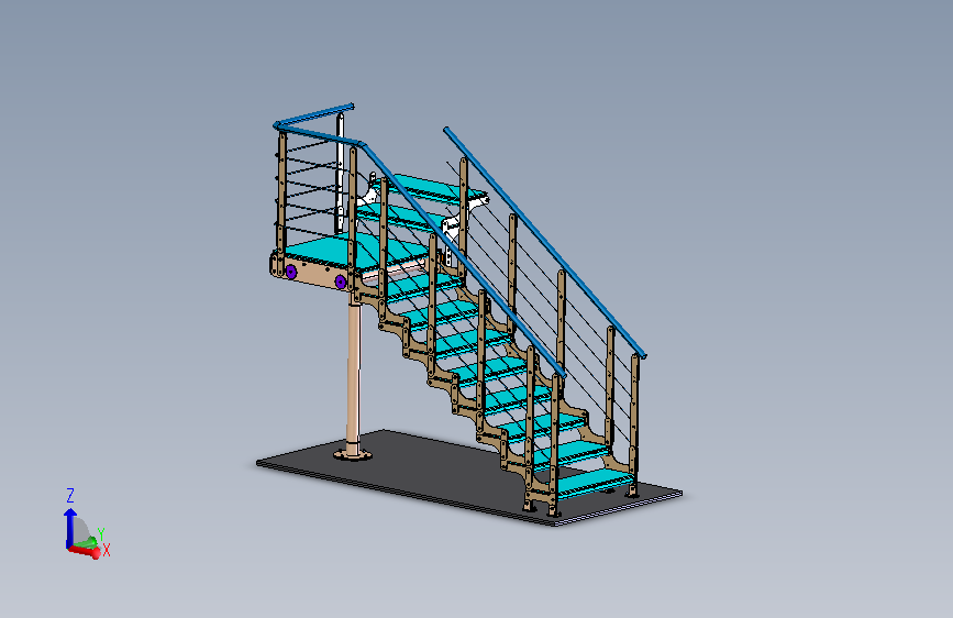 钢梯 STEP