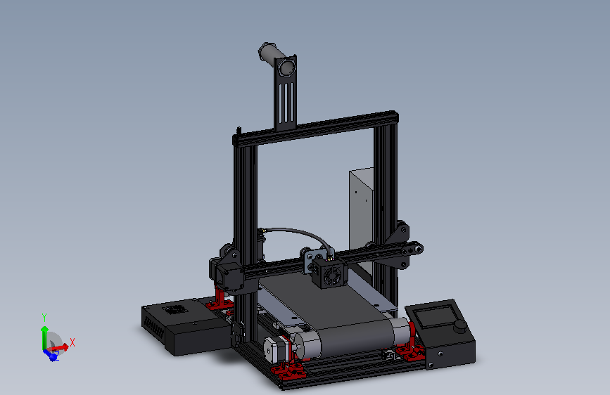 皮带3D打印机-1 1