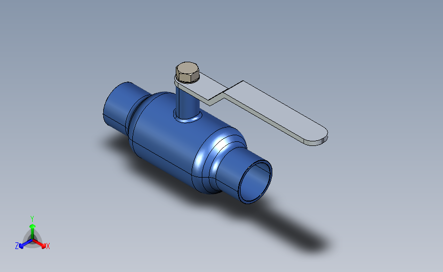 手柄传动式焊接球阀[65].step