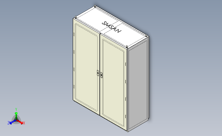 ES独立式控制柜系列[ES121650002].step