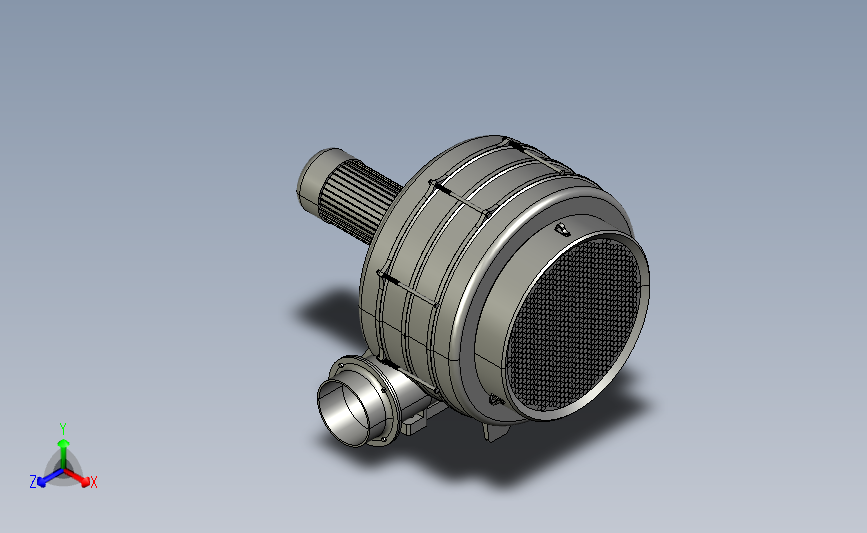 HTB125-7047.5HP4-stage透浦多段式鼓风机[HTB125-7047.5HP4-stage].step