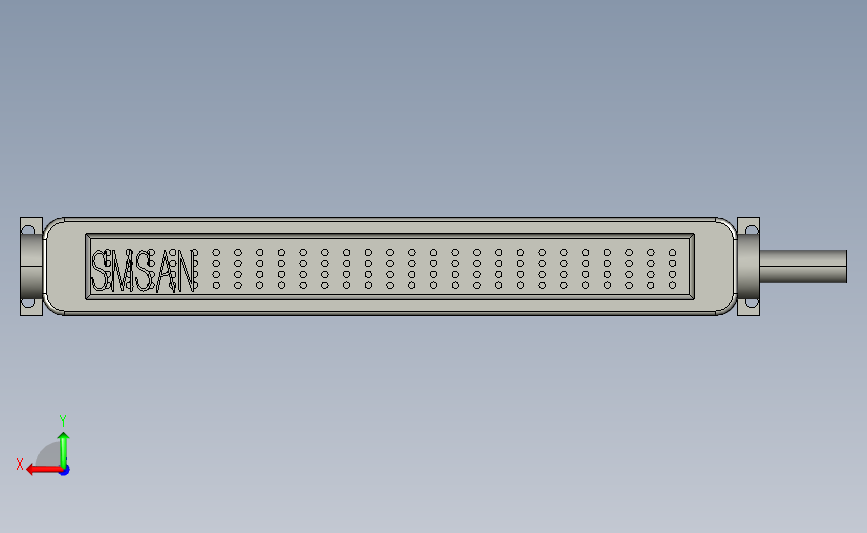 SMDX-300-10-024机床工作灯,照明灯.step 背面视图