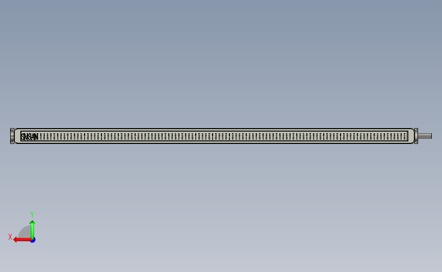 SMDX-1200-40-024机床工作灯,照明灯.step 背面视图