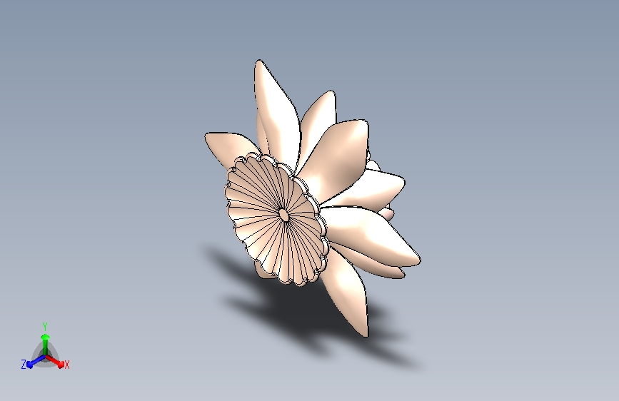 花盆(荷花竹)