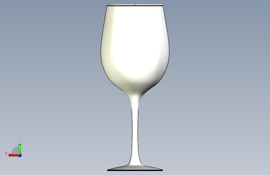 A0011793-Cabernet(郁金香)酒杯 背面视图