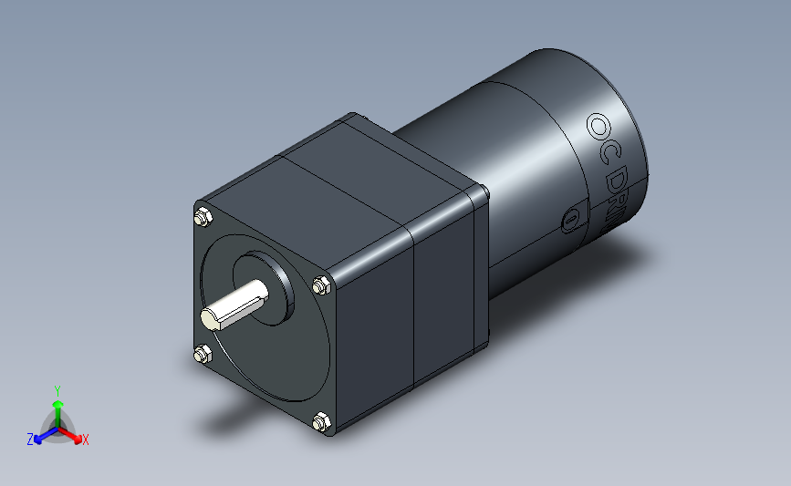 80DC(30W╱60W)微型直流组合型电机[80DC30GV12R16-80GM10HK].step