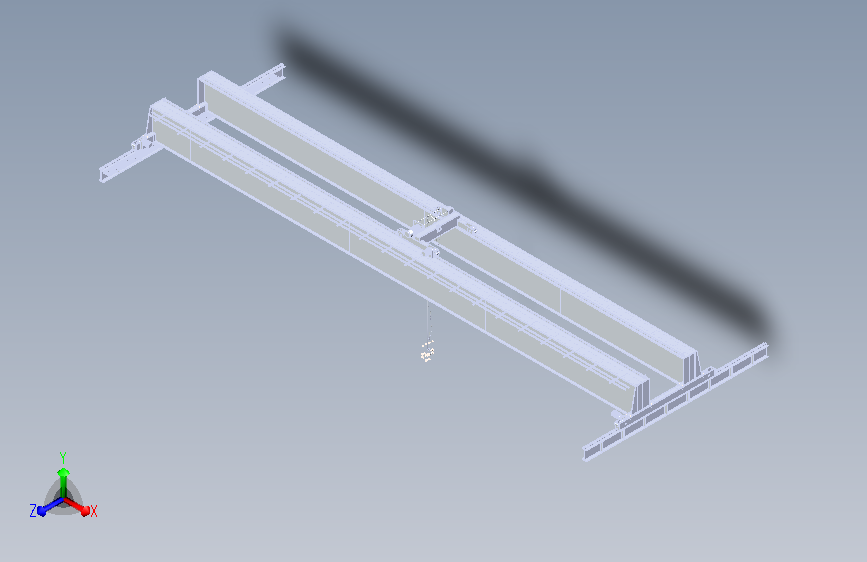 起重机crane-70-ft-span-and-15-tone-capacity 二维
