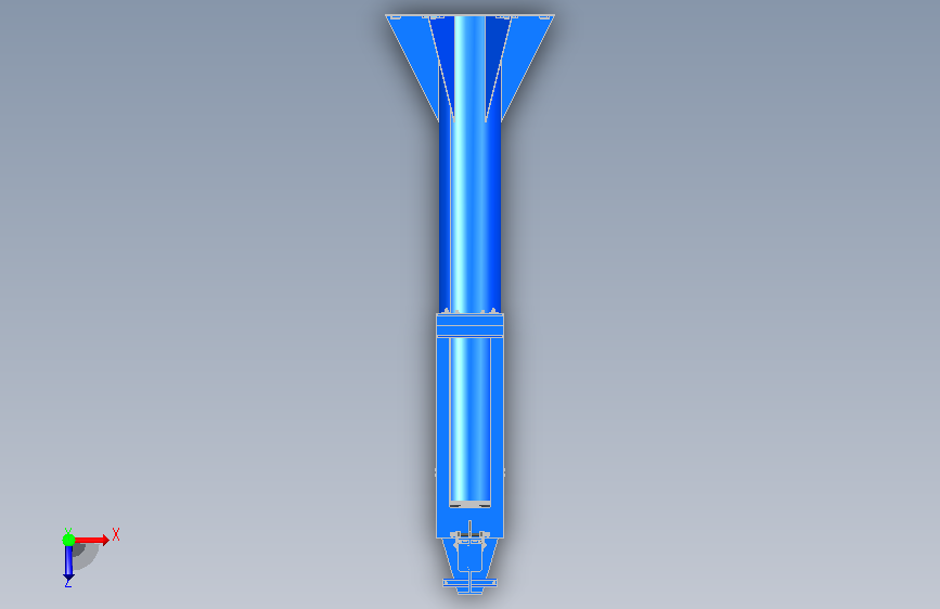 起重机TON JIB CRANE 俯视图