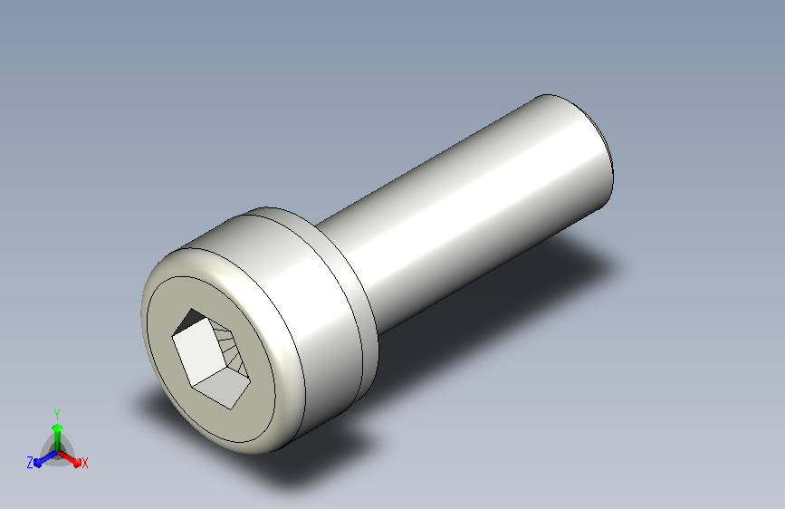 不銹鋼有頭內六角螺絲SCBB-3D_SCBB4-12