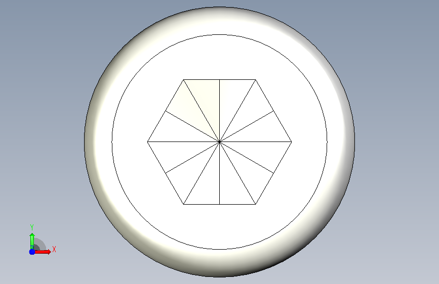 不銹鋼有頭內六角螺絲SCBB-3D_SCBB8-30 正面视图