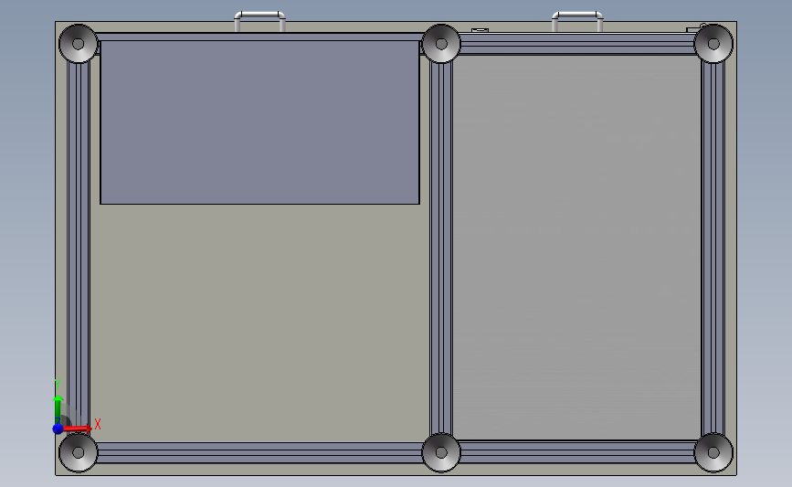 钣金图纸操作工作台 3D模型