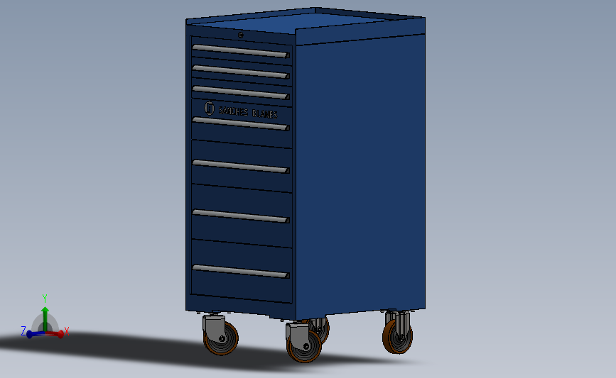 抽屉工具柜