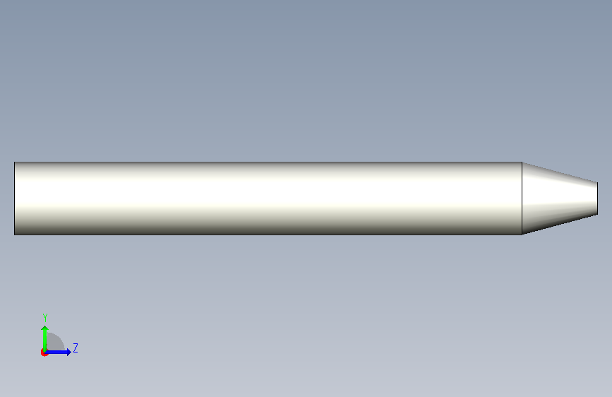 固定梢MSSA,MSSB-3D_MSSA05-40 左侧视图