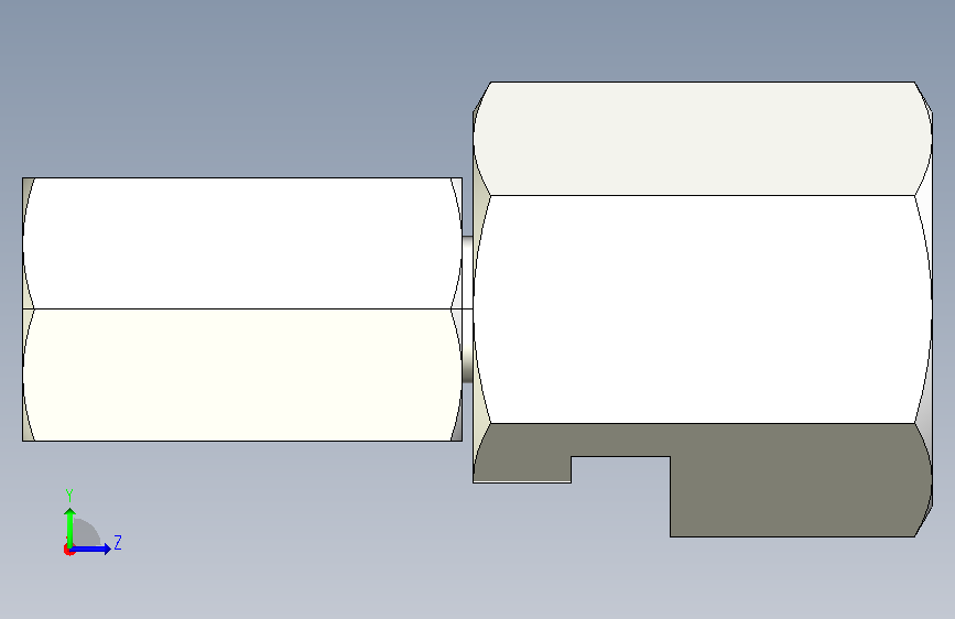 快速聯結器(A)2510-3D_2510.066 左侧视图