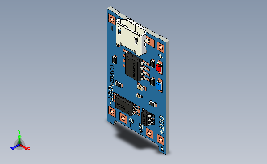 TC4056A 充电器模块 5V 1A USB 微型