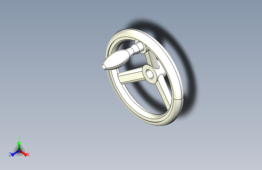 鋁合金手輪(固定把手)2459-3D_2459.421