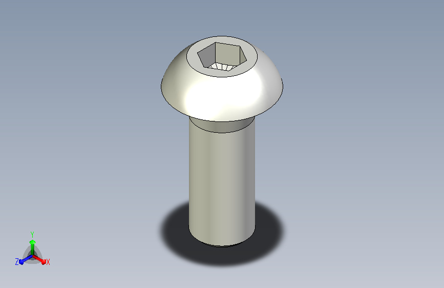 內六角圓頭螺絲,不銹鋼內六角圓頭螺絲BCBB,SBCBB-3D_BCBB3-8