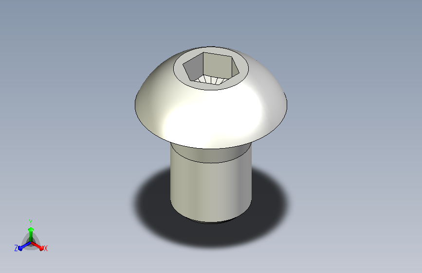 內六角圓頭螺絲,不銹鋼內六角圓頭螺絲BCBB,SBCBB-3D_BCBB4-6