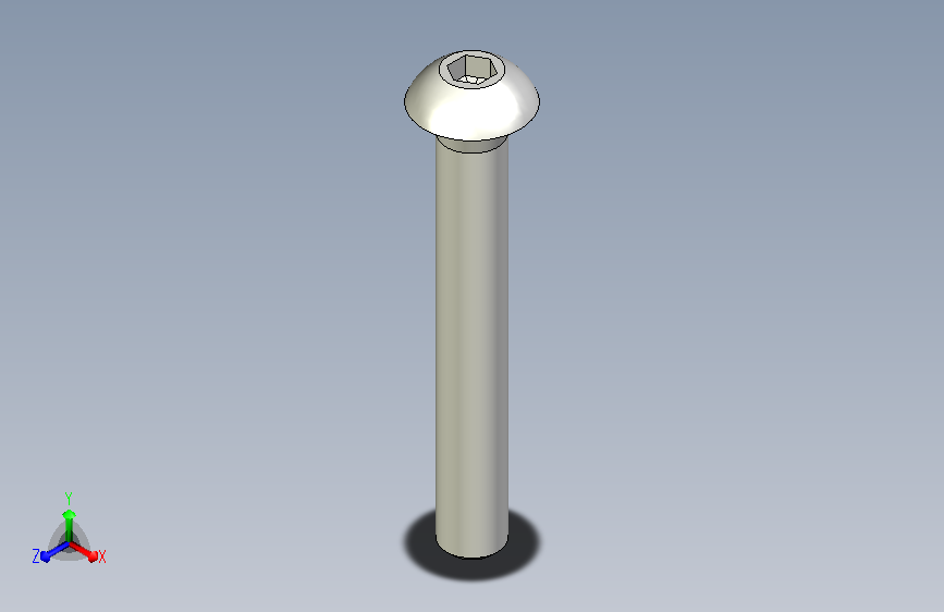 內六角圓頭螺絲,不銹鋼內六角圓頭螺絲BCBB,SBCBB-3D_BCBB4-30