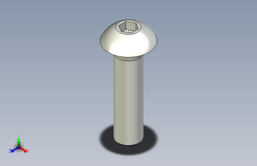 內六角圓頭螺絲,不銹鋼內六角圓頭螺絲BCBB,SBCBB-3D_BCBB5-20