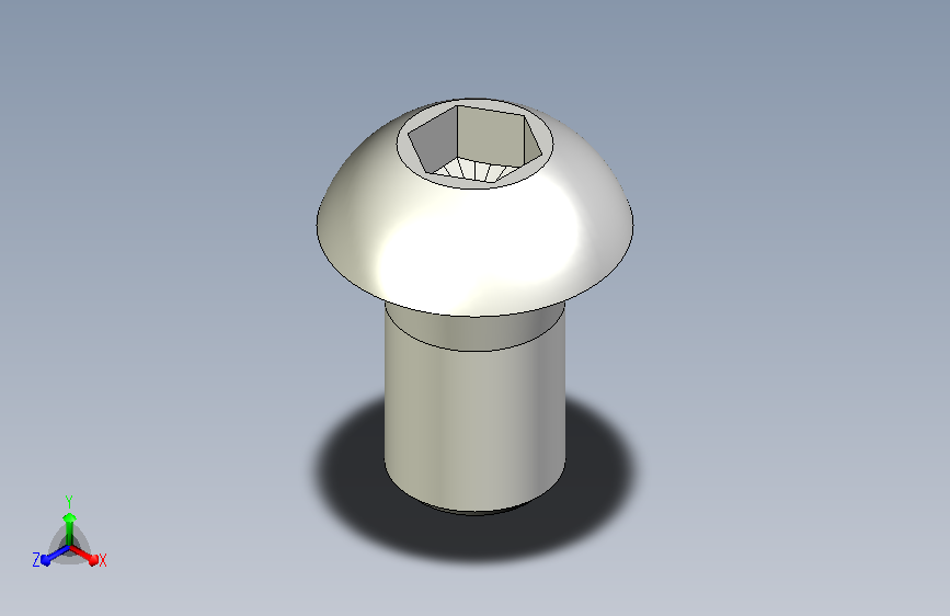 內六角圓頭螺絲,不銹鋼內六角圓頭螺絲BCBB,SBCBB-3D_BCBB6-10