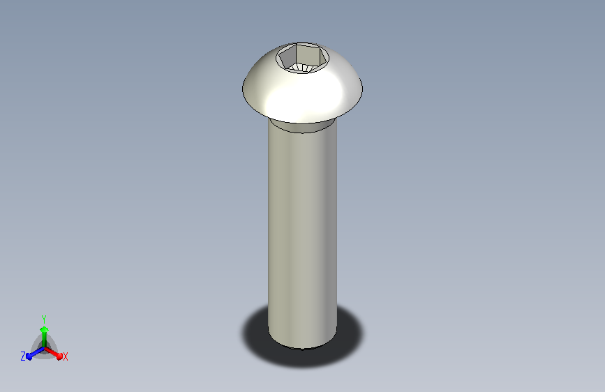 內六角圓頭螺絲,不銹鋼內六角圓頭螺絲BCBB,SBCBB-3D_BCBB8-35