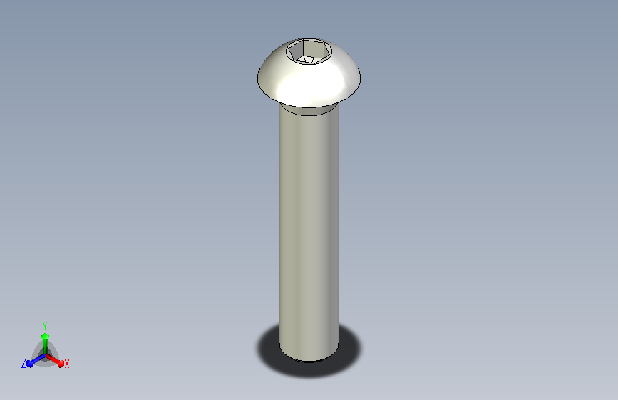 內六角圓頭螺絲,不銹鋼內六角圓頭螺絲BCBB,SBCBB-3D_BCBB8-45