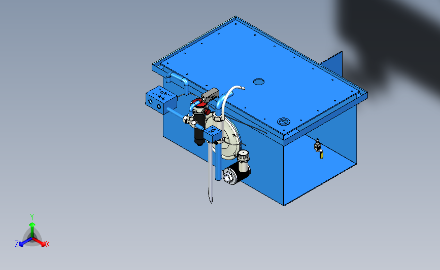 双速双瓦泵液压装置