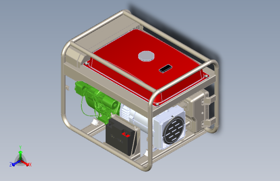 汽油发电机 7KVA