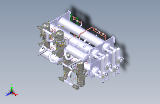 500BTU 水处理 制冷机
