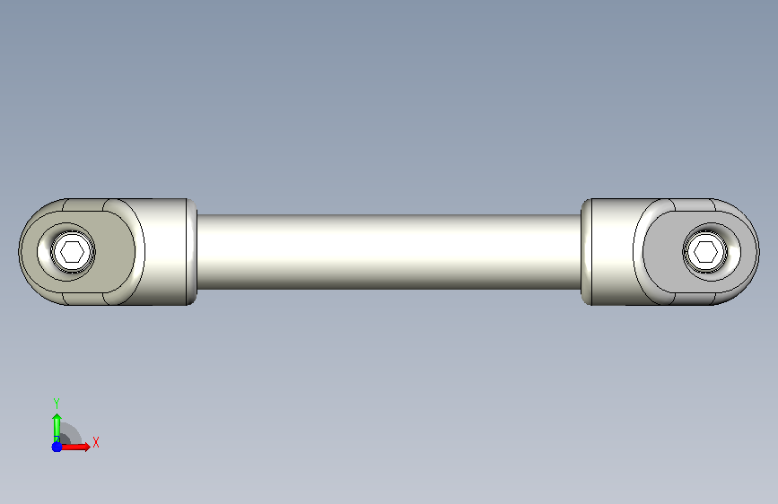取手(鋁合金)1055-3D_1055.250 正面视图