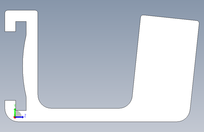 取手(鋁合金)F8-3D_F8-05.024.01 左侧视图