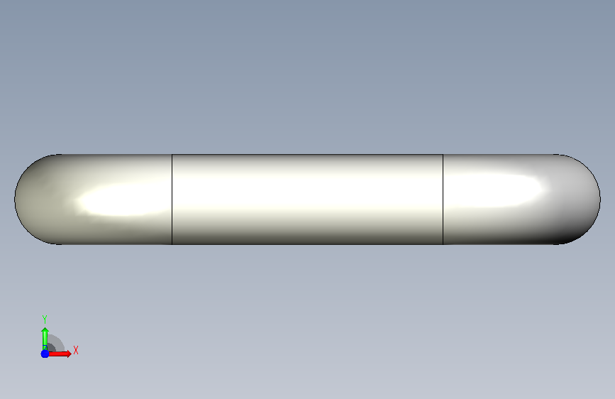 取手(鋁合金)RA-3D_RA-10.055.01 正面视图