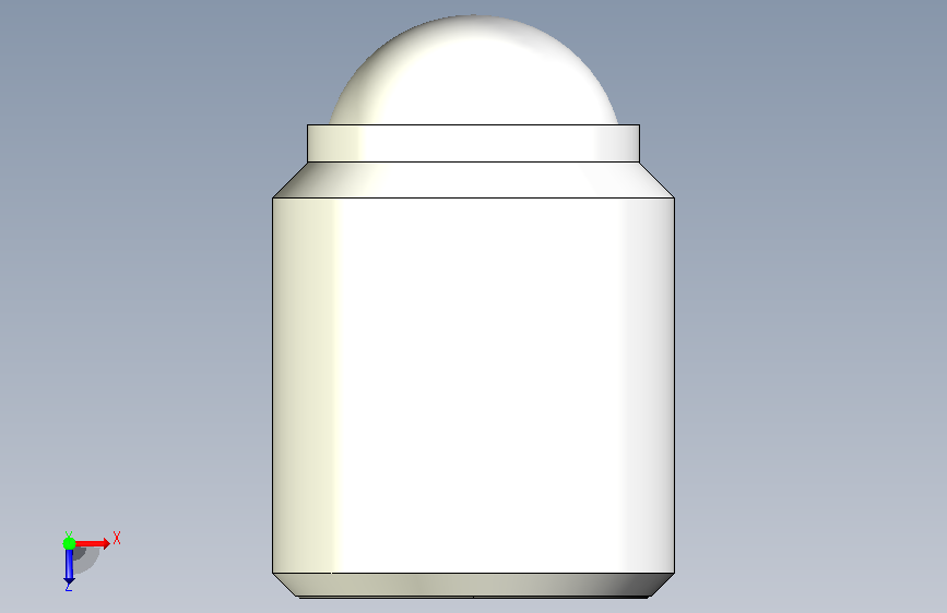 全圓定位珠螺絲2272-3D_2272.810 俯视图