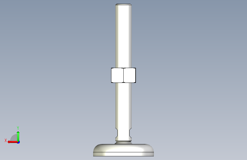 水平調整腳座(SUS製)LMR.SST-3D_408436 背面视图