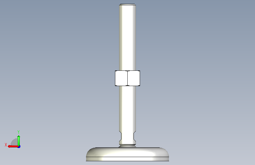 水平調整腳座(SUS製)LMR.SST-3D_408536 背面视图