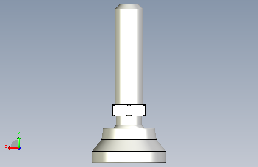 水平調整腳座(SUS製)LSA32-SUS-3D_levelling_elements_ls_a_32_14_sst_m12x43__0_352321 背面视图