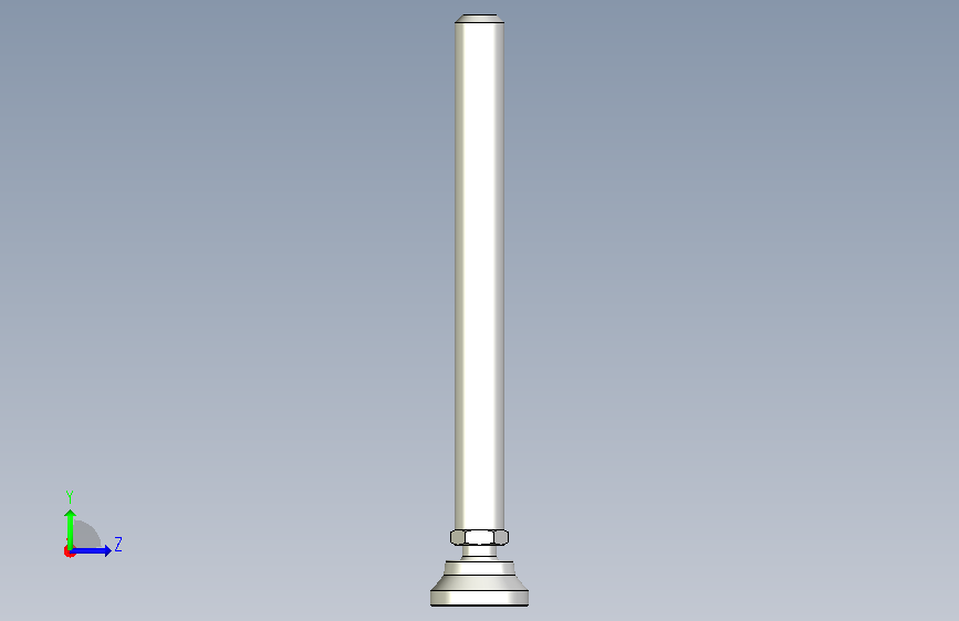 水平調整腳座(SUS製)LSA32-SUS-3D_levelling_elements_ls_a_32_14_sst_m16x168__0_352561 左侧视图