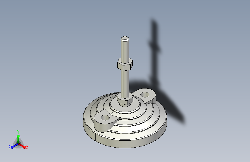 水平調整腳座(SUS製)LVF80-SUS-3D_331125