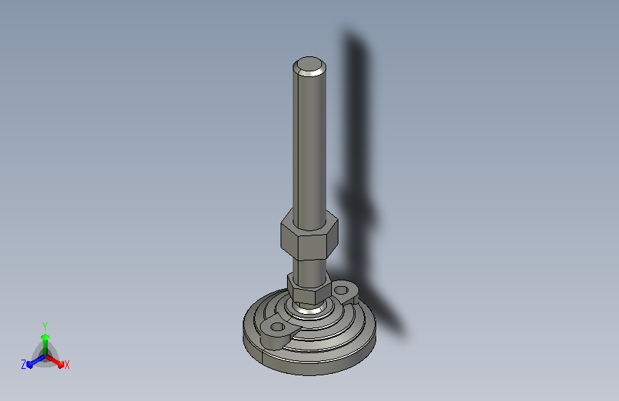水平調整腳座(SUS製)LVF80-SUS-3D_331761