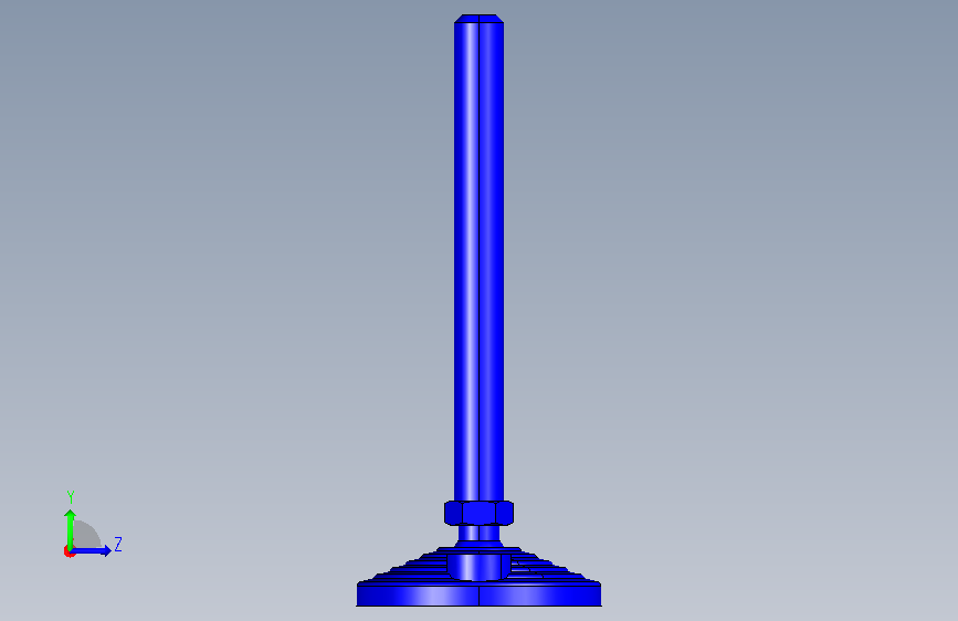 水平調整腳座(SUS製)LVF100-SUS-3D_lv_f_100_24_sst_m20x198__0_332681 左侧视图