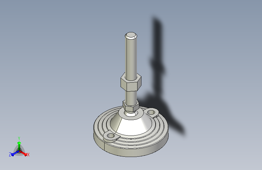 水平調整腳座(SUS製)LVF125-SUS-3D_333641