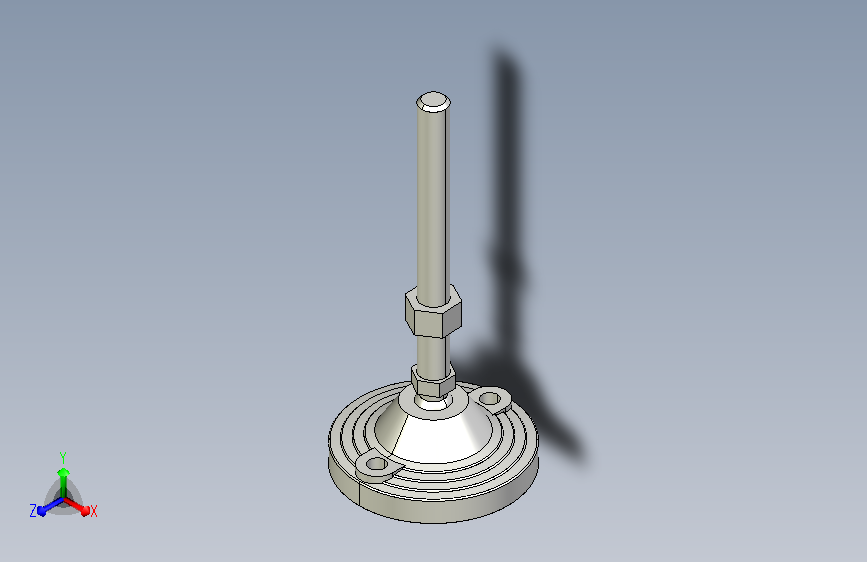 水平調整腳座(SUS製)LVF125-SUS-3D_333681