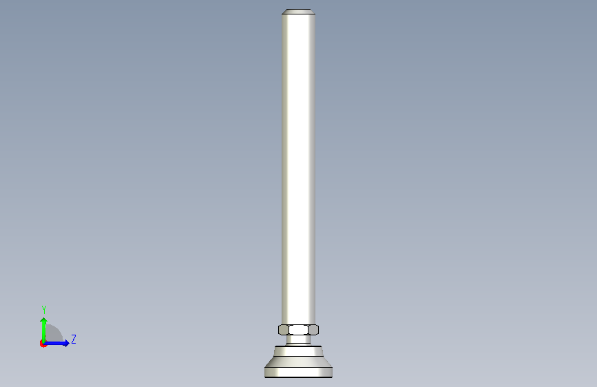 水平調整腳座LSA32-3D_levelling_elements_ls_a_32_14_m16x148__0_342541 左侧视图